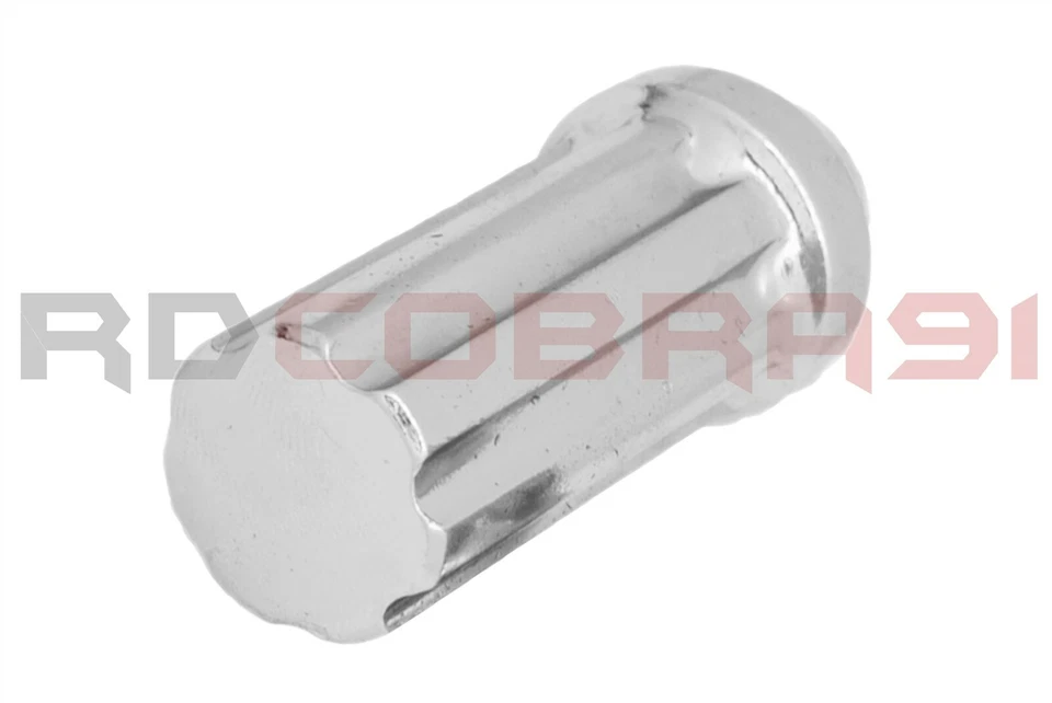 1988-1998 Chevrolet C-1500 Pickup 7 Spline Drive Lug Nuts Chrome M14x1.5 20PC+2K - Image 2 of 4