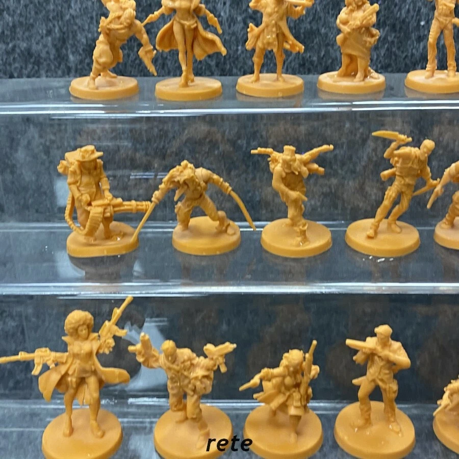 Random 3x Heroes Survivor Miniatures Zombicide 2nd Board Game Figures Toys Rare - Image 4 of 4