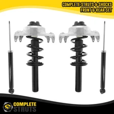 2009-2016 Audi A4 Quattro Front Complete Strut Assemblies & Rear Shock Absorbers