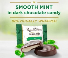 SUGAR FREE RUSSELL STOVER PEPPERMINT CHOCOLATE CANDY BULK VALUE BAG-LIMITED NOW 