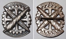 Broschen-Anstecknadel Schlaraffia-Abzeichen Gladebachum Monachorum