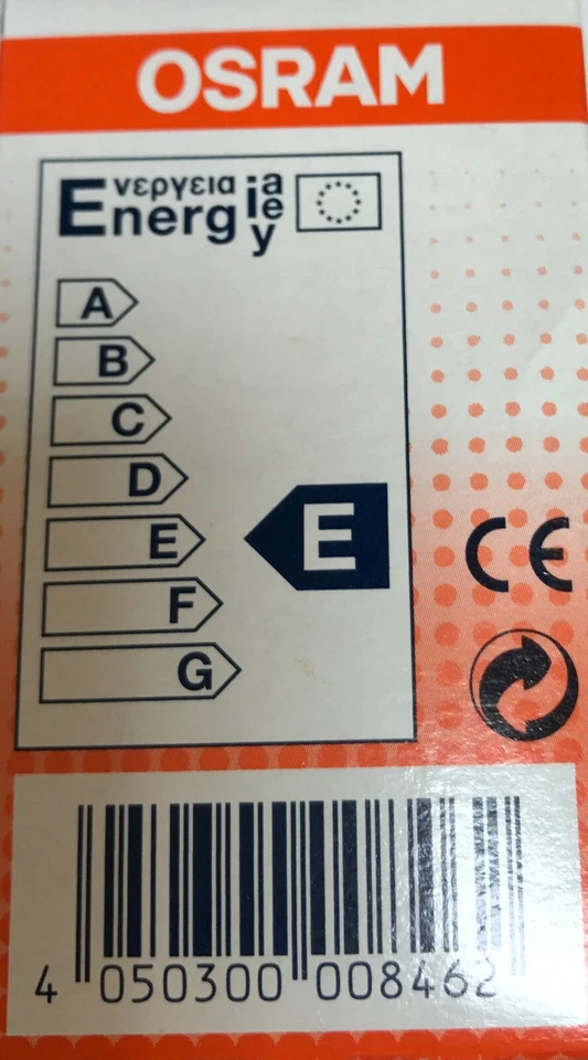 OSRAM TROPFEN LAMPE CLASSIC P E27 230V 15W klar / matt GLÜHLAMPE WARM angenehm - Bild 3 von 3