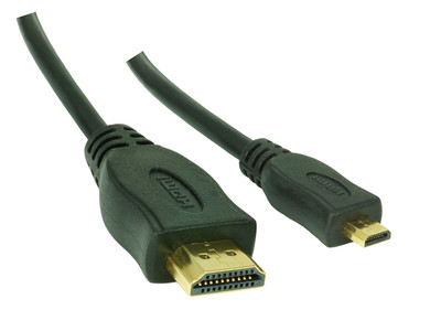 1,5m SunshineTronic High Speed micro HDMI Kabel, UHD 4k x 2k, CEC, ARC, 3D, HDTV