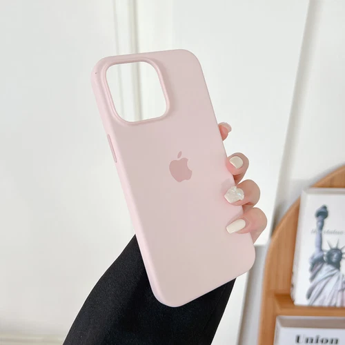 Custodia originale in silicone con MagSafe per iPhone 16 Pro Max 15 Pro 14 13 12 - Imagen 48 de 54