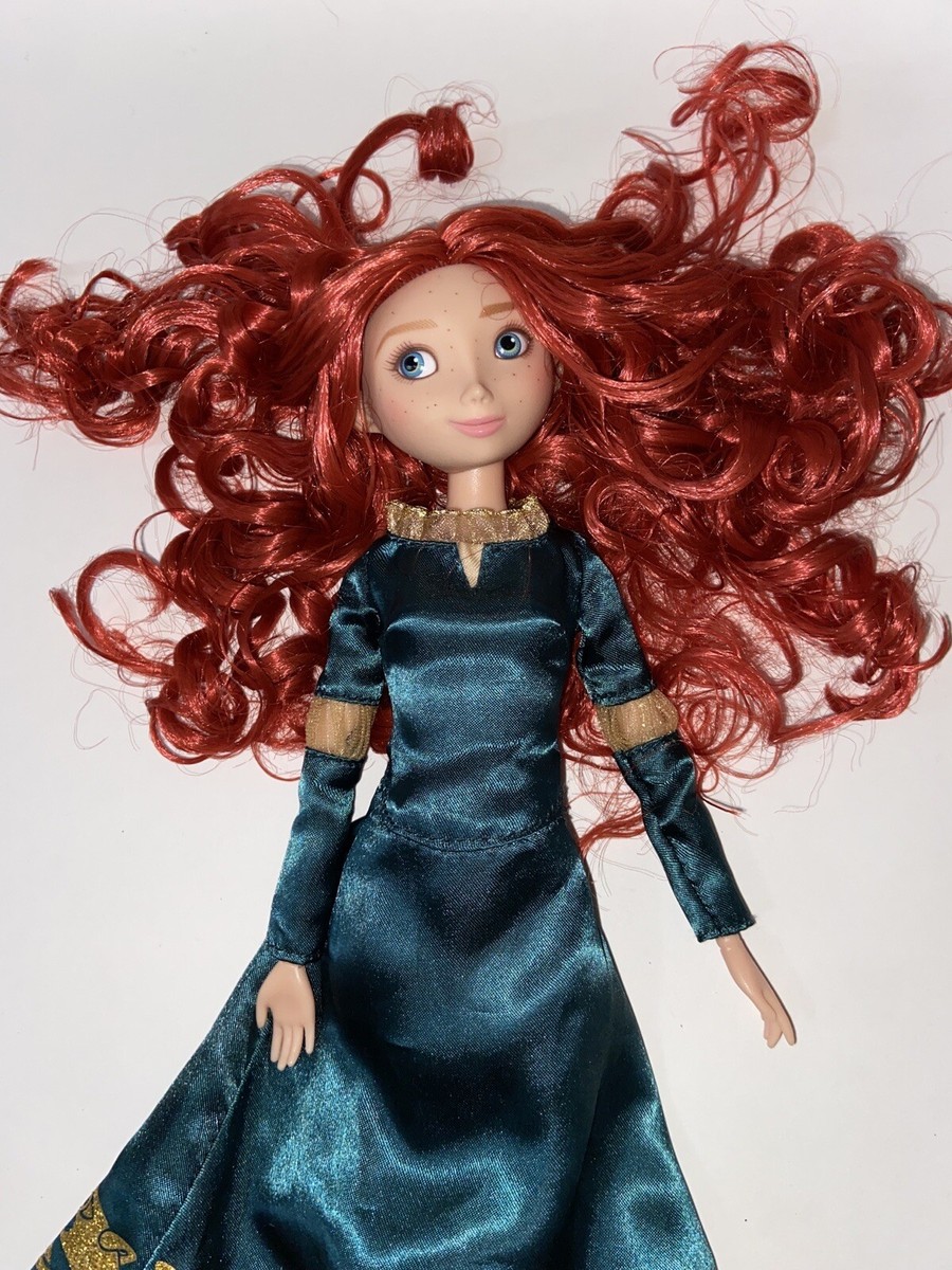 slim fit dress slacks Disney animator doll repainted costum Merida *glass eyes* Peacock Prin   Pit-a-Pats.com