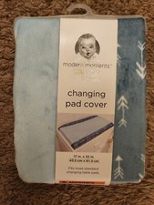 NWT NIB New Modern Moments Gerber Baby  Toddler Boys Plush Changing Pad Cover