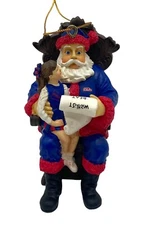 Ole Miss Rebels Wishlist Santa Ornament by The Memory Company-RARE-New in Box