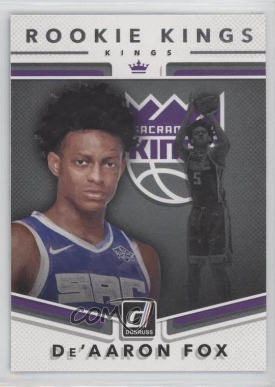 2017-18 Panini Donruss Rookie Kings De'Aaron Fox #5 0b0
