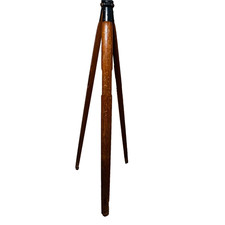 Wooden Tripod Surveyors Theodolite Vintage