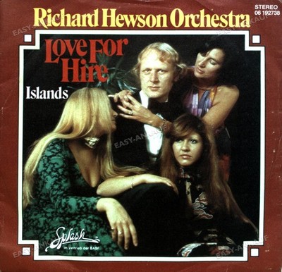 Richard Hewson Orchestra - Love For Hire / Islands 7'' (VG) .