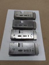 Oster 300 1-4 Die Set 1, 2, 3, 4......4E4...1"  1"1/4S. HIGH SPEED