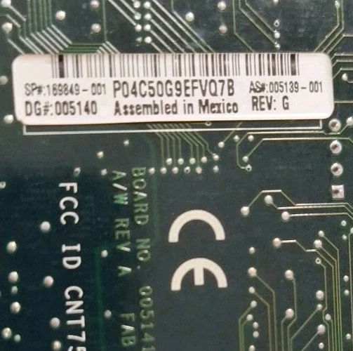 * SALE * VINTAGE COMPAQ 169849-001 10/100 PCI ETHERNET CARD RJ45 RM2-LAN2 - Image 3 of 4