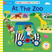 Campbell Books | At The Zoo | Englisch (2023) | Hide And Seek Stories