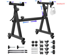 Universal Keyboard Stand, Z-style Heavy-Duty Piano Stand, Adjustable and Portabl