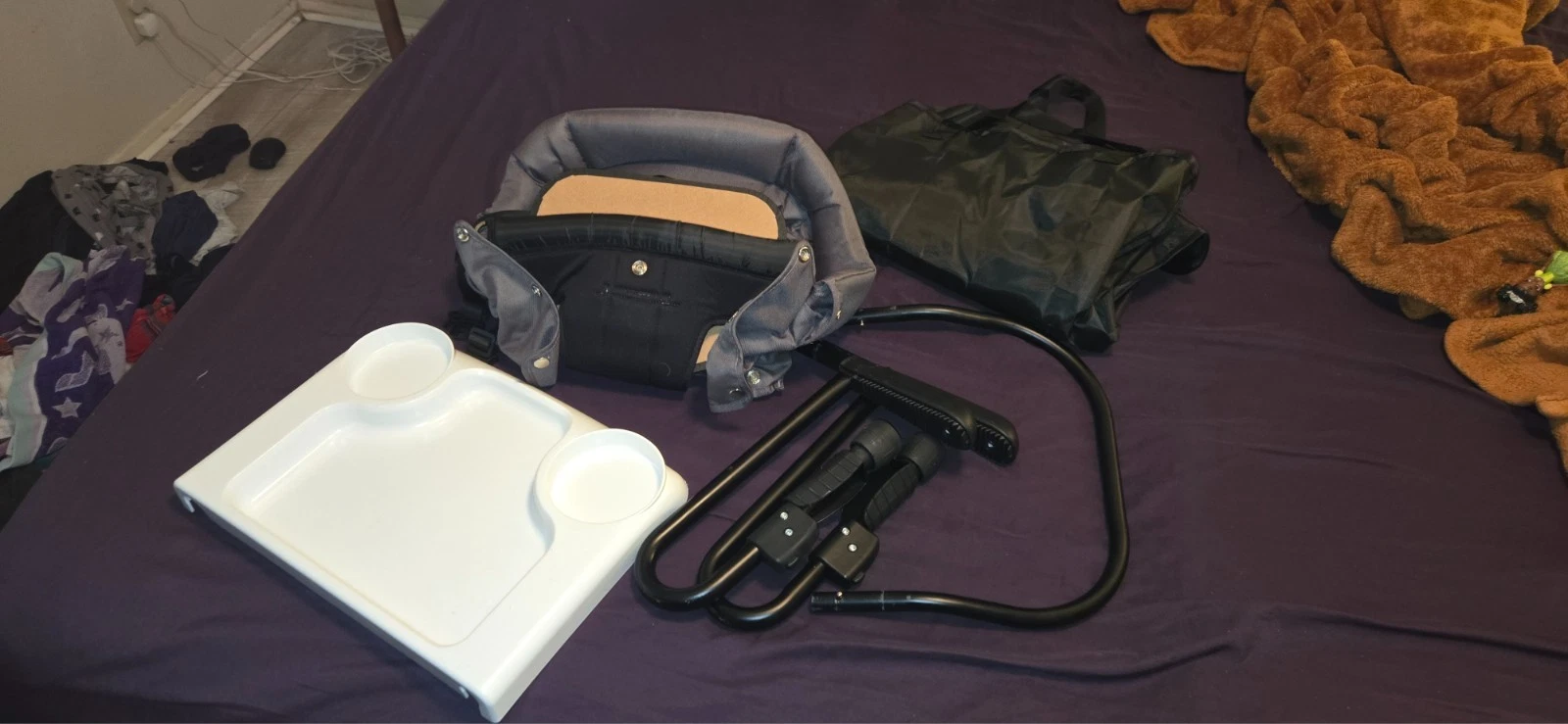 Hook On Chair,Folding Fast Table Chair with Storage Bag,Clip On Portable High...
Opens in a new wind