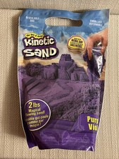 NEW Kinetic Sand Purple Violet 2 lb Bag Spin Master Sensory Toy Sealed