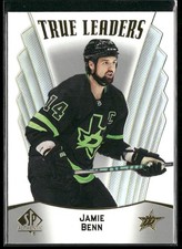 2021-22 SP Authentic Jamie Benn True Leaders #TL-13 Dallas Stars