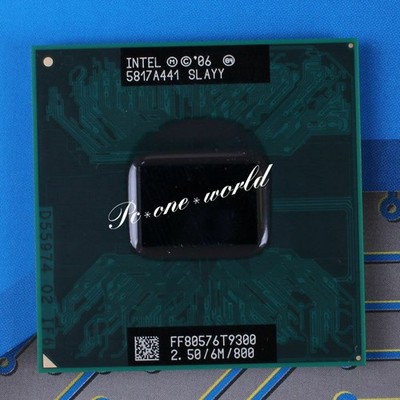 Intel Core 2 Duo Mobile T9300 2.5 GHz Dual-Core 6M 800MHz Processor Socket P CPU