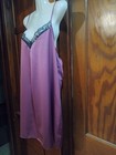LINEA DONATELLA LADIES BABYDOLL SLEEP WEAR SIZE LARGE COLOR BURGUNDY — photo 2