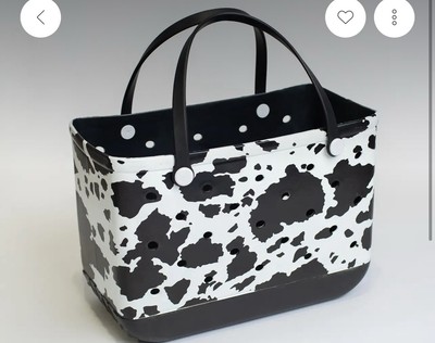 Cow Print Tote Bag | eBay
