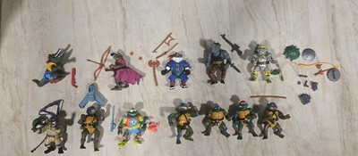 12 TMNT Teenage Mutant Ninja Turtles LOT Splinter, Donatello, Leonardo & more!
