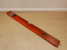 VINTAGE COLLECTABLE RABONE CHESTERMAN 80CM HARDWOOD SPIRIT LEVEL