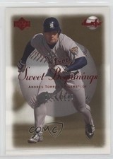 2001 Upper Deck Sweet Spot Sweet Beginnings /1500 Andres Torres #130 0a2