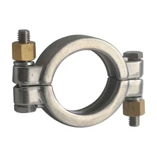 2" Sanitary Clamp High Pressure Tri Clamp Clover Stainless Steel heavy duty