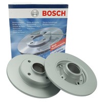 2X Bremsscheibe FüR Citroen Peugeot Opel 0986479255 Bosch