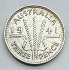 1941 Australia Threepence — photo from another recent sale