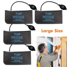 4pcs Inflatable Lifting Cushion Air Wedge Pump Up Bag for Door Window Leveling