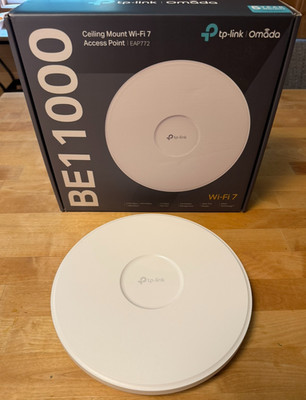 Tp-Link Omada 7 Pro - Wifi 7 Wireless Access Point - BE11000 Tri-Band, 2.5G Port