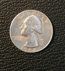 1964 Washington Silver Quarter No Mint Mark 90% Silver BU Toned Estate Coin 💎🪎