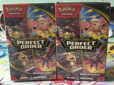 Pokemon TCG Perfect Order Booster Bundle 2 Pack Factory Sealed New
