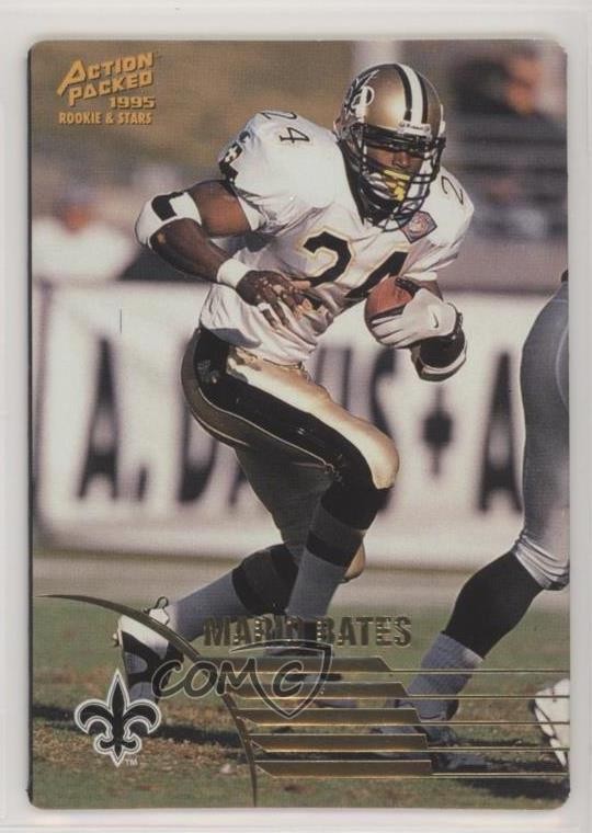 1995 Action Packed Rookies & Stars Mario Bates #41 1k3