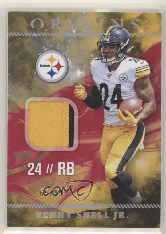 2019 Panini Origins Rookie Patch Red 65/99 Benny Snell Jr #RP-26 Patch RC 5w7