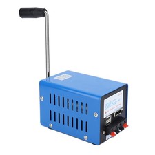 ｀Large Power Hand Crank Generator Emergency Outdoor Portable USB Phone/Comput