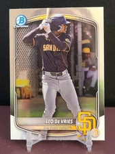 2025 Bowman Chrome - Prospects Leo De Vries #BCP-204
