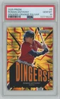 2025 Panini Prizm Dingers! ORANGE PULSAR Roman Anthony /399 PSA 10 #5 C24