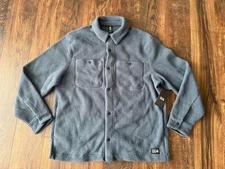 NEW Mountain Hardwear HiCamp Fleece Shacket Men’s XLarge Moon Blue