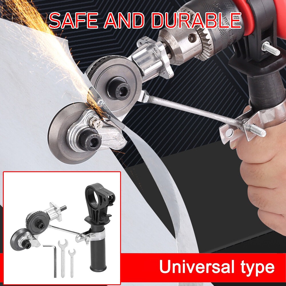 Electric Drill Shears Plate  Attachment Metal Sheet  Nibbler Saw