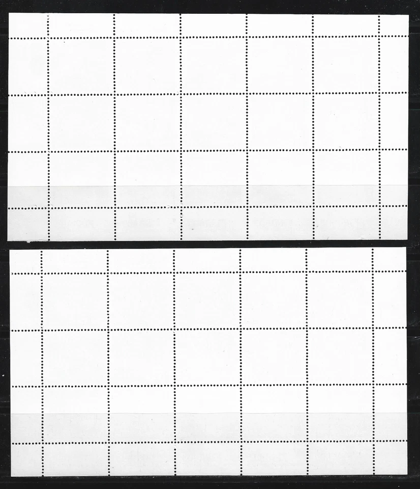 Israel 1975 - 1977 Landscape 3 Lirot 4 full sheets Mint Never Hinged - Image 4 of 4