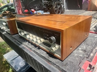 Sansui 2000A Vintage Stereo Receiver Amplifier Cleaned Serviced Wood Case Amazin