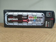 Noco Genius G3500 6v12v 3.5a Smart Battery Charger Maintainer W Clampseyelets