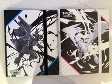 Pokemon Black Bolt & White Flare Binder ONLY Set - *1 of Each* BOTH Brand New