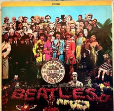 THE BEATLES SGT PEPPERS LONELY HEARTS CLUB BAND 1967 LP SMAS2653 USED 1PRESS EX
