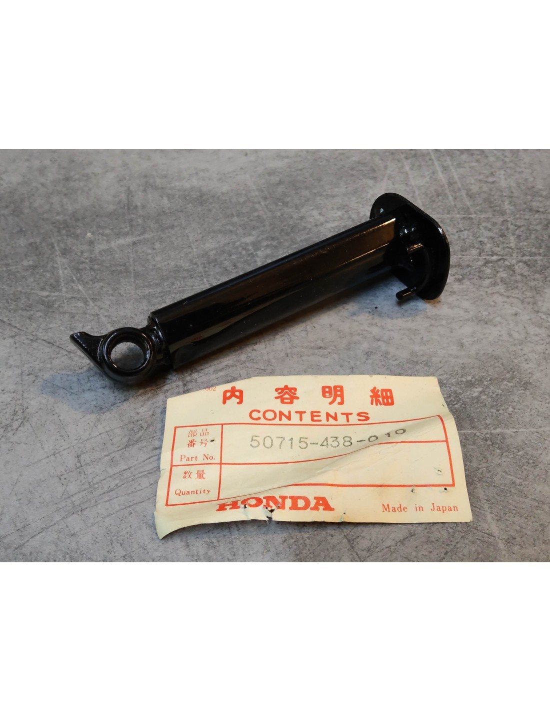 Tige de repose-pied AR droit Honda 50715-438-010 d'époque en acier forgé haute densité