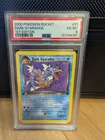 2000 Pokemon Team Rocket 🔥1st Edition🔥 Dark Gyarados 25/82 PSA 6 EX-MT