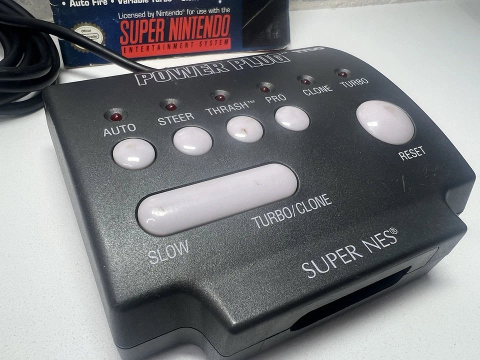 Super Nintendo TYCO Power Plug  SNES - W/ Manual - Image 2 of 4
