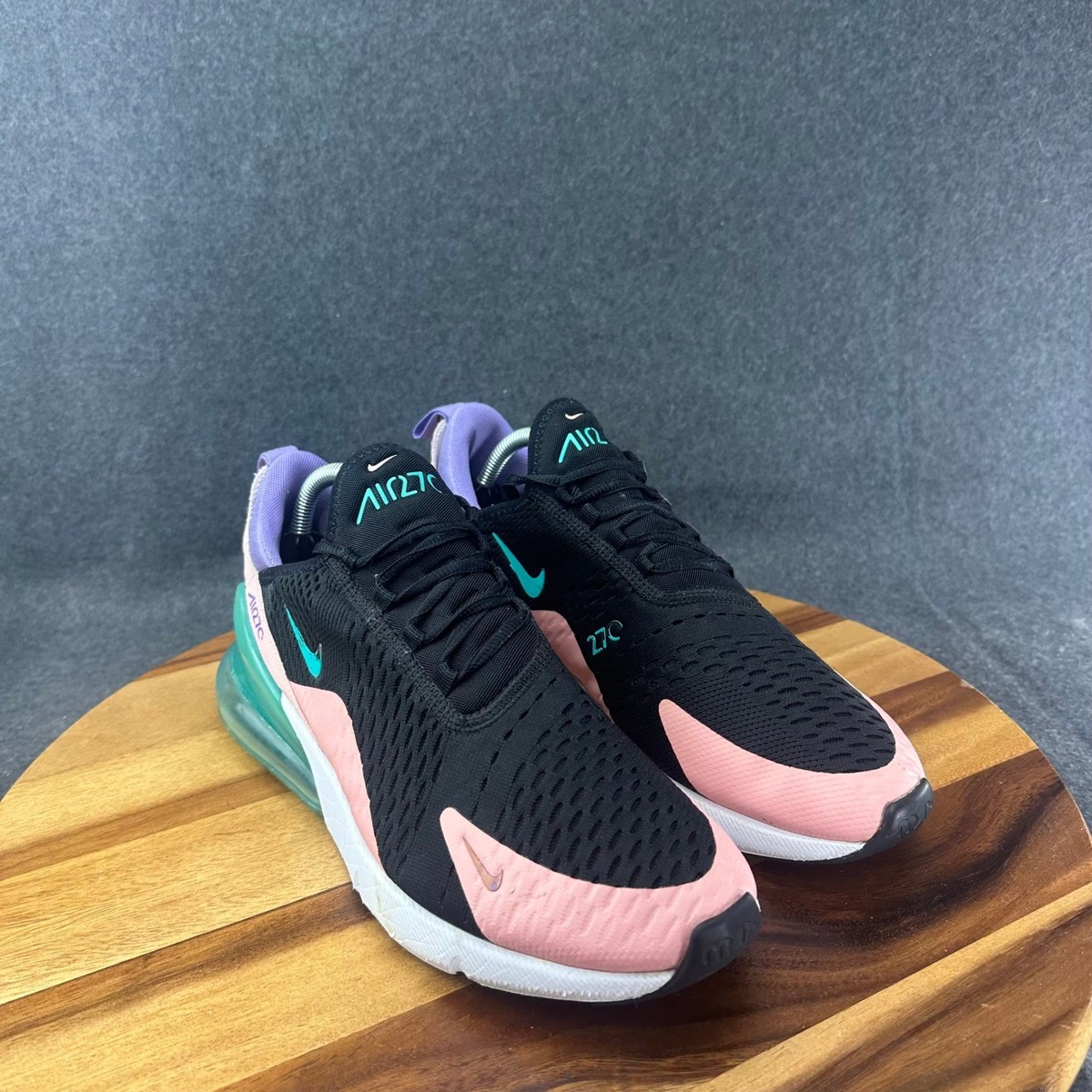 Nike Air Max 270 Have A Nike Day Black Hyper Jade CI2309-001  Nike Air Max 270 Have A Nike Day Black Hyper Jade CI2309-001 Mens Size 10 main image 0